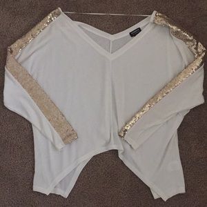 TOBI sequin sweater